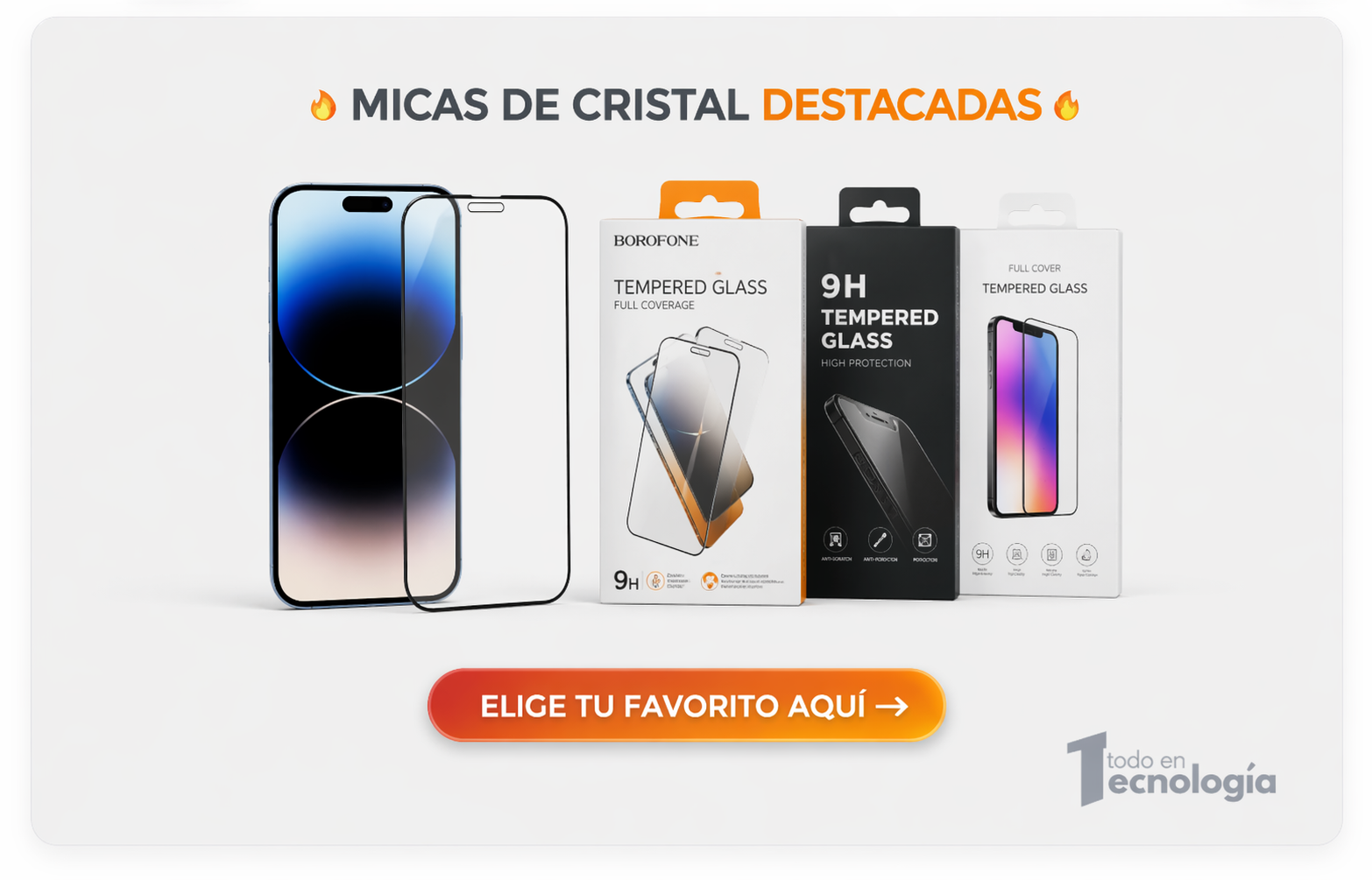 Micas para celular